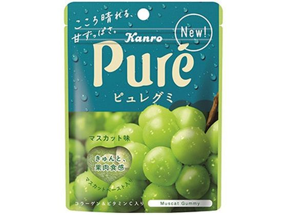 カンロ ピュレグミ マスカット 56g カンロ ピュレグミ マスカット 56g