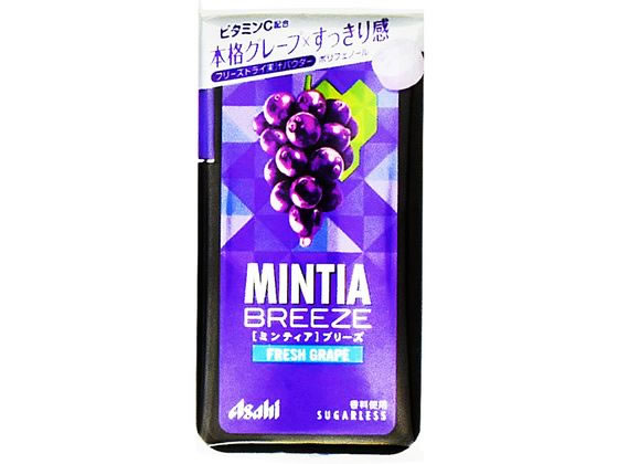 アサヒグループ食品 ミンティア ブリーズ フレッシュグレープ 30粒 アサヒグループ食品 ミンティア ブリーズ フレッシュグレープ 30粒