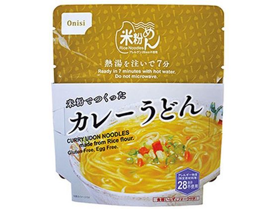 尾西食品 米粉でつくったカレーうどん 73g 尾西食品 米粉でつくったカレーうどん 73g