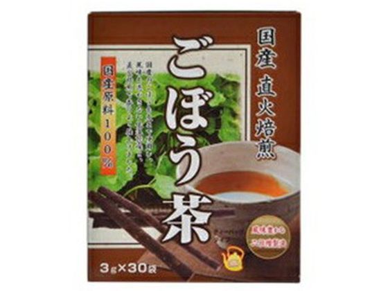 ユニマットリケン 国産 直火焙煎 ごぼう茶 3g×30袋 ユニマットリケン 国産 直火焙煎 ごぼう茶 3g×30袋