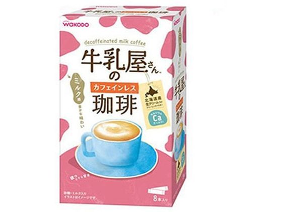 アサヒグループ食品 牛乳屋さんのカフェインレス珈琲 11g×8本 アサヒグループ食品 牛乳屋さんのカフェインレス珈琲 11g×8本