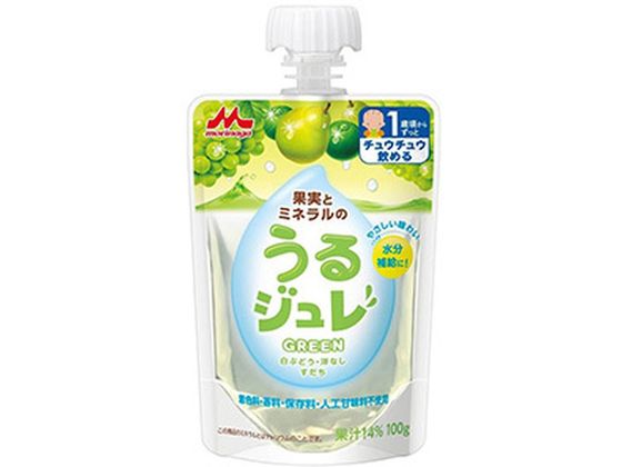 森永乳業 果実とミネラルのうるジュレ GREEN 100g