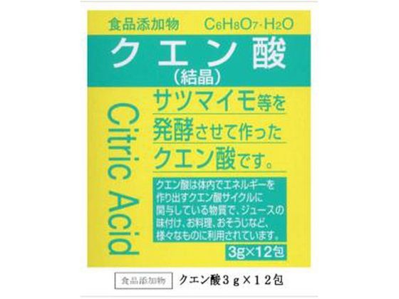 大洋製薬 クエン酸水和物 結晶 3g×12袋入
