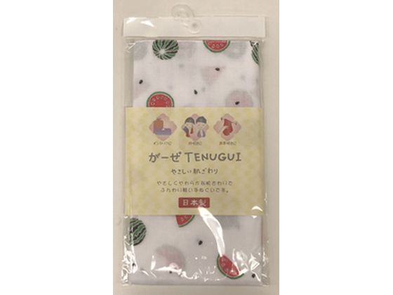 清水 ガーゼ手ぬぐい すいか