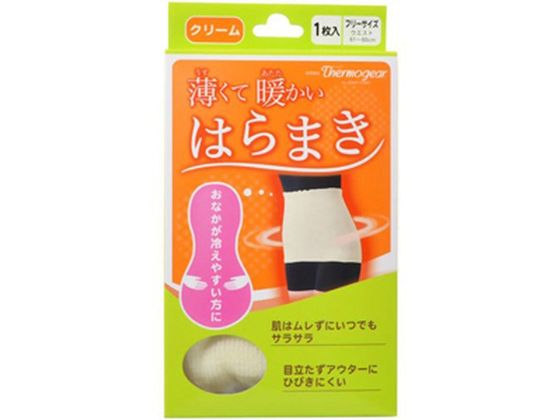 テルコーポレーション 薄くて暖かいはらまき クリーム テルコーポレーション 薄くて暖かいはらまき クリーム