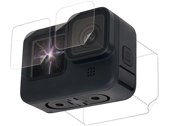 エレコム GoPro HERO9 Black ガラスフィルム AC-GP9BFLPAFFG エレコム GoPro HERO9 Black ガラスフィルム AC-GP9BFLPAFFG