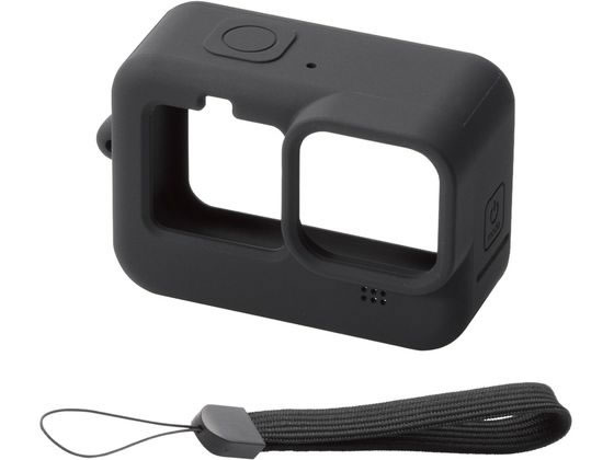 エレコム GoPro HERO9 Black シリコンケース AC-GP9BSSCBK エレコム GoPro HERO9 Black シリコンケース AC-GP9BSSCBK
