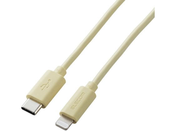 エレコム Type-C-Lightningケーブル 1m U2C-APCL10YL エレコム Type-C-Lightningケーブル 1m U2C-APCL10YL