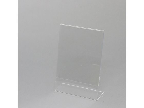 アクリルサインホルダー L字 片面縦 A5(幅149×高さ212mm)