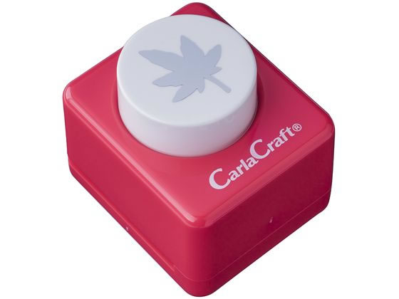 カール事務器 ミドルサイズ クラフトパンチ CP-2 モミジ