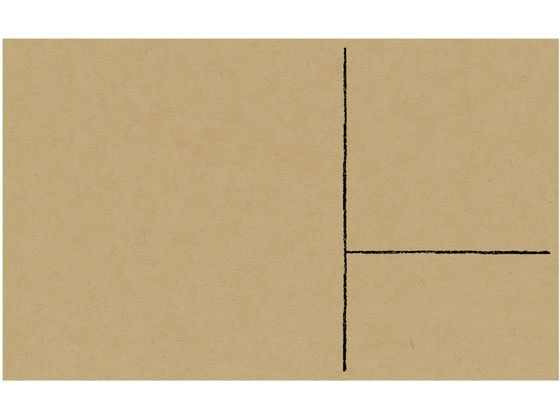 タカ印 手書きPOP用カード 黄金比カード クラフト 10枚 16-1757
