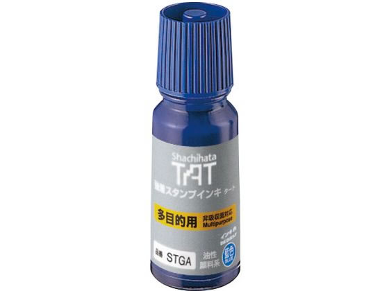 シヤチハタ TATインキ 多目的用A 小 藍 STGA-1-B