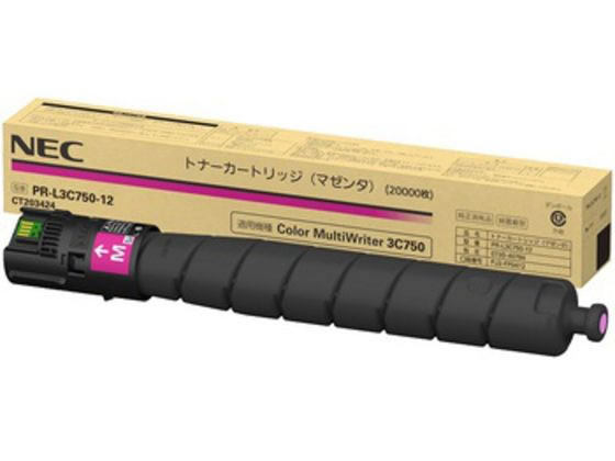 NEC トナーカートリッジ マゼンタ PR-L3C750-12 NEC トナーカートリッジ マゼンタ PR-L3C750-12
