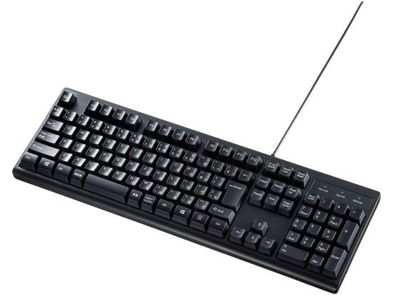 サンワサプライ 日本語109キーボード (PS 2・ブラック) SKB-109PBK サンワサプライ 日本語109キーボード (PS 2・ブラック) SKB-109PBK