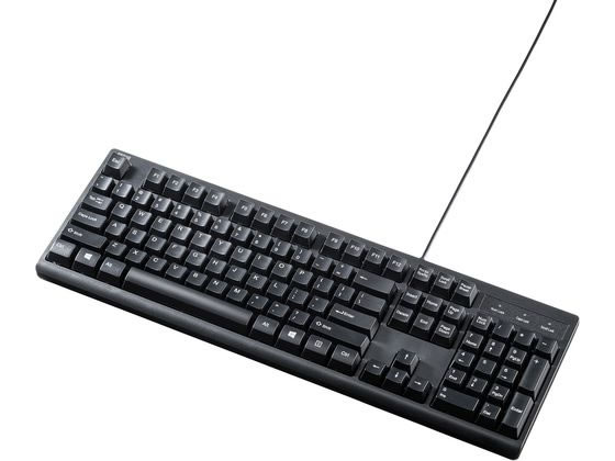 サンワサプライ 英語USBキーボード ブラック SKB-E5UBK サンワサプライ 英語USBキーボード ブラック SKB-E5UBK