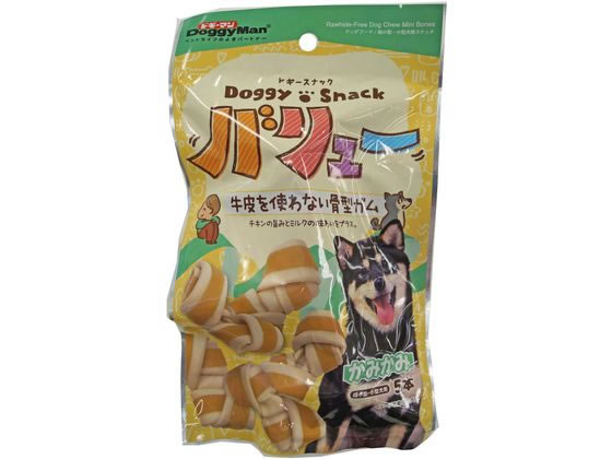 ドギーマンハヤシ ドギースナックバリュー牛皮を使わない骨型ガム5本 ドギーマンハヤシ ドギースナックバリュー牛皮を使わない骨型ガム5本