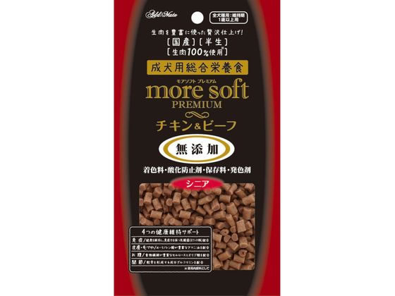 ペティオ アドメイト more softプレミアム チキン&ビーフ シニア 60g