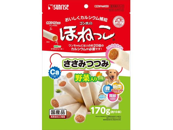 マルカンサンライズ ゴン太のほねっこささみつつみ野菜入り170g マルカンサンライズ ゴン太のほねっこささみつつみ野菜入り170g