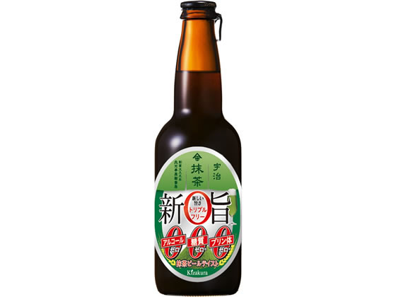 黄桜 新旨ゼロ 抹茶ビールテイスト トリプルフリー瓶 330ml 黄桜 新旨ゼロ 抹茶ビールテイスト トリプルフリー瓶 330ml