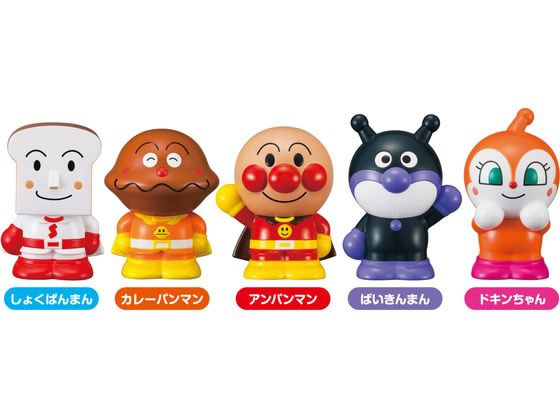 アンパンマン 指人形 みんなのヒーローセット