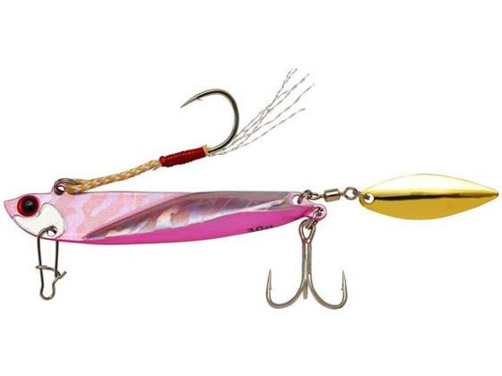 ジャクソン 飛び過ぎダニエルブレード 40g WHE ヒラメノエサ