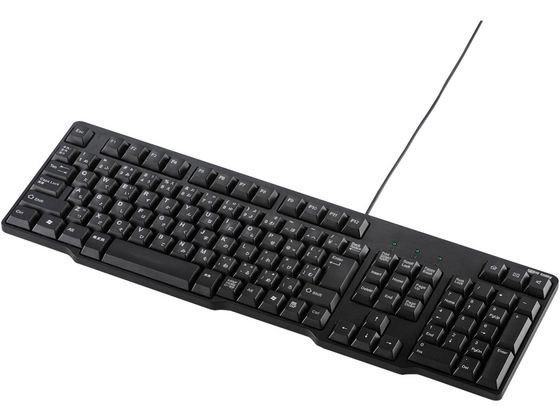 サンワサプライ USBキーボード 3.5mロングケーブル SKB-L2UBKN サンワサプライ USBキーボード 3.5mロングケーブル SKB-L2UBKN