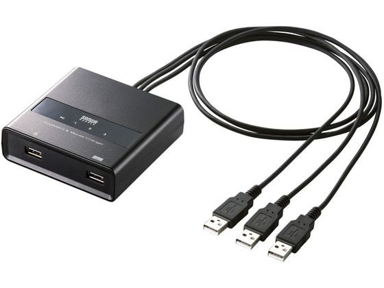 サンワサプライ キーボード・マウス用パソコン切替器 3:1 SW-KM3UU