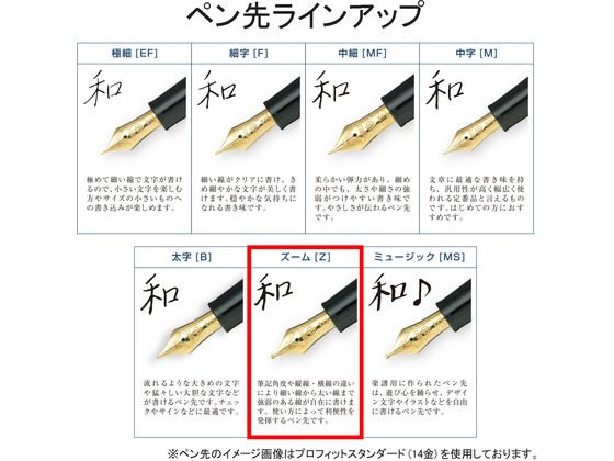セーラー 万年筆 プロフィット スタンダード21 ブラック Z