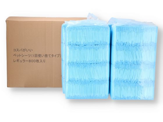 コスパがいい薄型ペットシーツ レギュラー 800枚