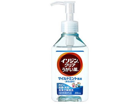 シオノギ イソジンクリアうがい薬M マイルドミント風味 200mL