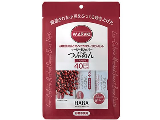 ハーバー研究所 マービー つぶあん 22g×6本入 ハーバー研究所 マービー つぶあん 22g×6本入