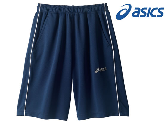 アシックス ハーフパンツ 兼用 ネイビー 3L CHM609-5001