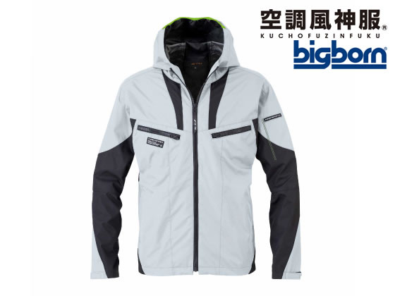 bigborn 空調風神服 EBA 長袖 灰×黒 4L EBA5017A-60 bigborn 空調風神服 EBA 長袖 灰×黒 4L EBA5017A-60
