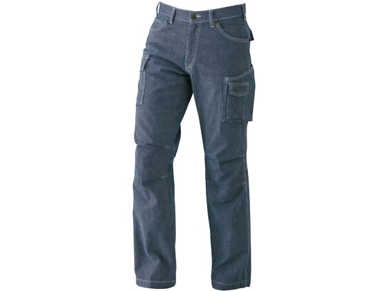CUC スリムカーゴパンツ インディゴブルー LL 8116-17-LL