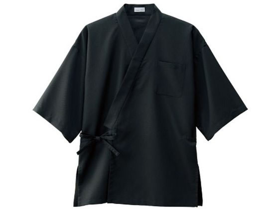 ボンマックス 作務衣(上衣) ブラック SS FJ0709U-16-SS