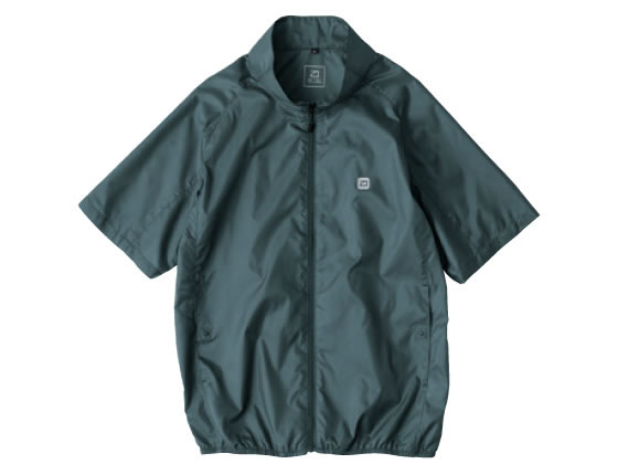 ビッグボーン 空調風神服 半袖 ボトルGN L EBA5088-22-L