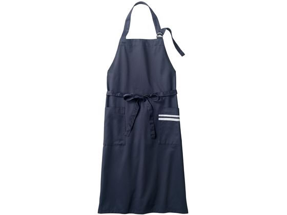 住商モンブラン エプロン 兼用 ネイビー/ホワイト F BW5502-42 住商モンブラン エプロン 兼用 ネイビー/ホワイト F BW5502-42