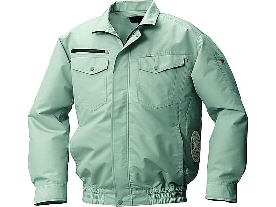 アルト 空調服セット 横ファンブルゾン モスグリーン3L 18VKU92030-7