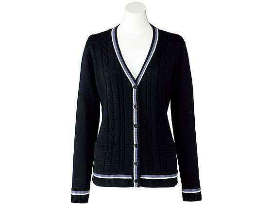 ボンマックス カーディガン ネイビー LL KK7121-8 ボンマックス カーディガン ネイビー LL KK7121-8