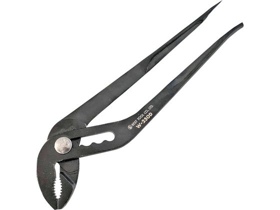 ベストツール マルビー カチオン電着塗装 ドライバー付ウォーターポンププライヤー 250mm W-250D ベストツール マルビー カチオン電着塗装 ドライバー付ウォーターポンププライヤー 250mm W-250D