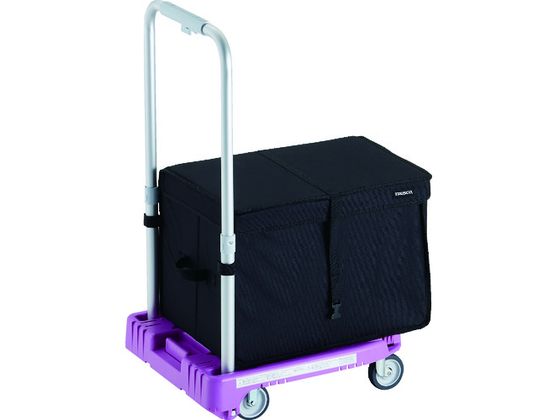 TRUSCO 樹脂台車 カルティオミニ weego 省音車輪 ラベンダー TRUSCO 樹脂台車 カルティオミニ weego 省音車輪 ラベンダー