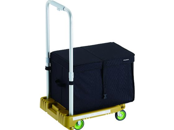 TRUSCO 樹脂台車 カルティオミニ weego 省音車輪 オリーブ THB付 TRUSCO 樹脂台車 カルティオミニ weego 省音車輪 オリーブ THB付