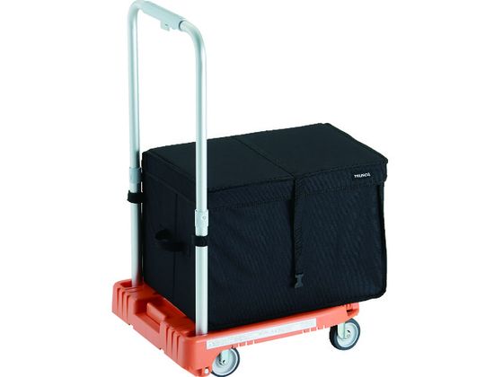 TRUSCO 樹脂台車 カルティオミニ weego 省音車輪 オレンジ THB付 TRUSCO 樹脂台車 カルティオミニ weego 省音車輪 オレンジ THB付
