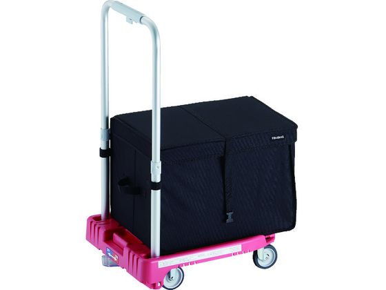TRUSCO 樹脂台車 カルティオミニ weego 省音車輪 ピンク TRUSCO 樹脂台車 カルティオミニ weego 省音車輪 ピンク