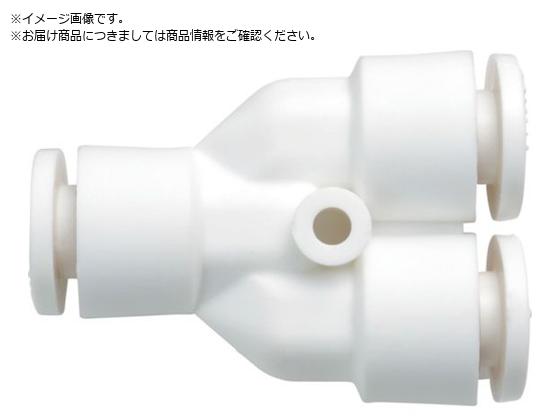 潤工社 ワンタッチ継手Wシリーズ ユニオンY 10mm WYU-10 潤工社 ワンタッチ継手Wシリーズ ユニオンY 10mm WYU-10