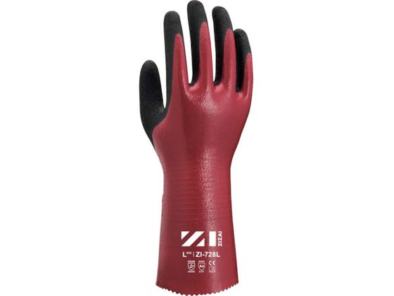 Weed 耐切創手袋 ZIZAI ZIー728L ニトリルフルコート Lサイズ Weed 耐切創手袋 ZIZAI ZIー728L ニトリルフルコート Lサイズ