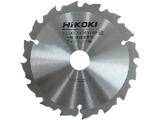 HiKOKI `bv\[ dqƌnTCfBOp 125mmX20 16n 0037-1217