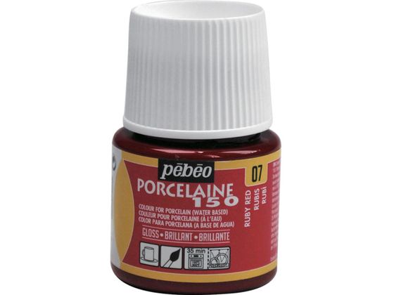 Pebeo ポーセレン 150 ルビーレッド 07 0 24007 Pebeo ポーセレン 150 ルビーレッド 07 0 24007