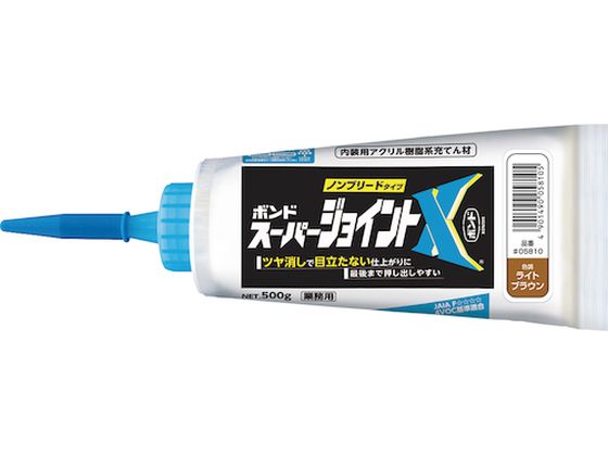コニシ 建築用シーリング剤 ボンド スーパージョイントX ライトブラウン コニシ 建築用シーリング剤 ボンド スーパージョイントX ライトブラウン