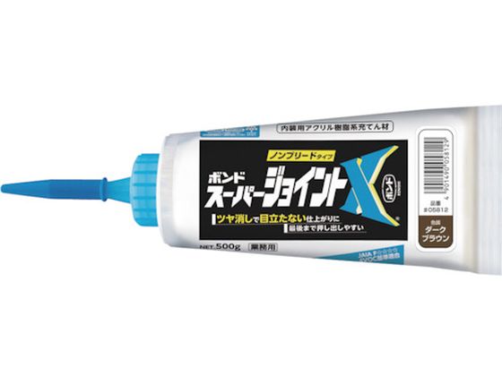 コニシ スーパージョイントX ダークブラウン 500g 0 5812 コニシ スーパージョイントX ダークブラウン 500g 0 5812